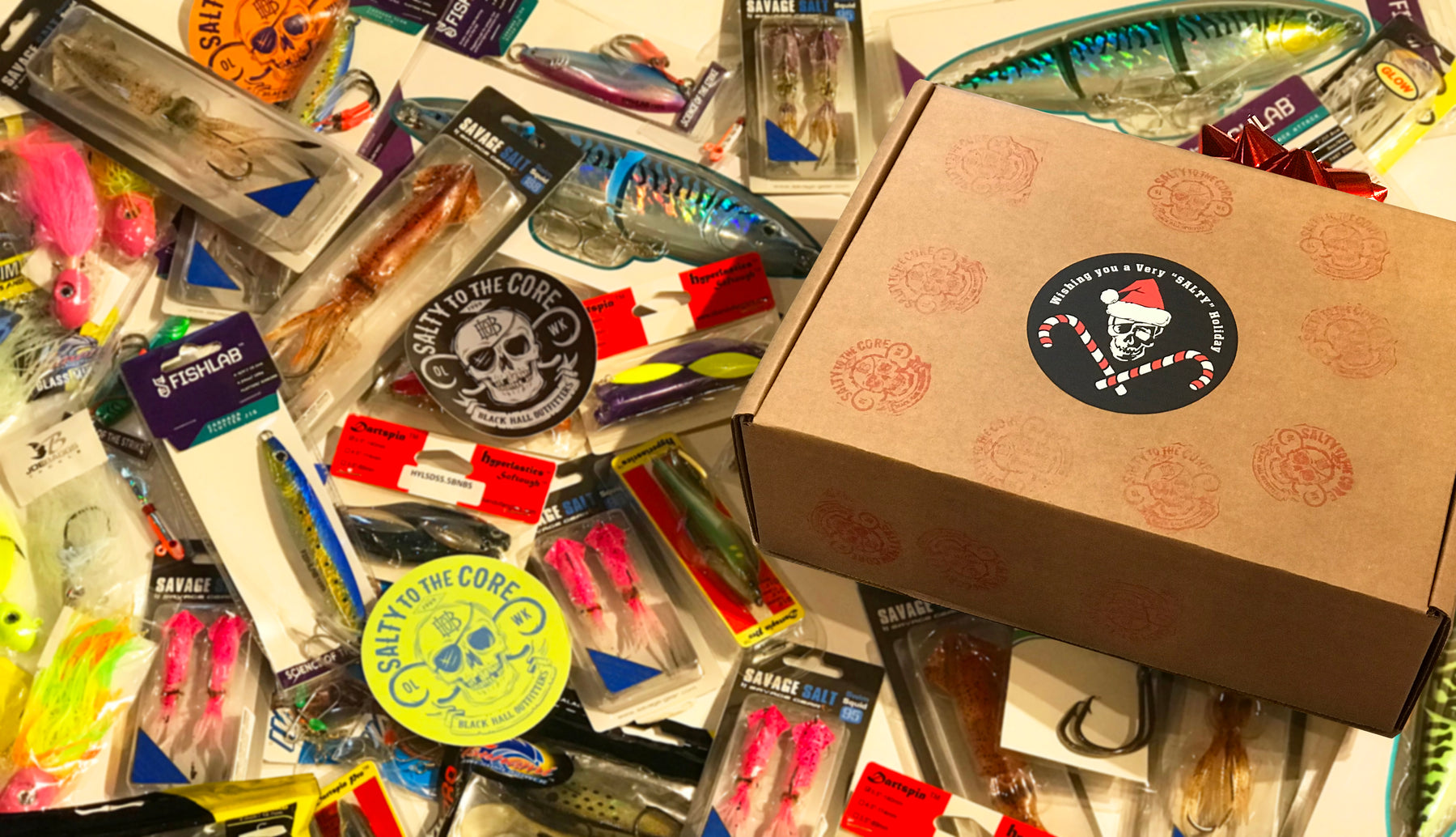 BHO Introduces Holiday Mystery Gift Box! The perfect gift for any salty anglers on your list!