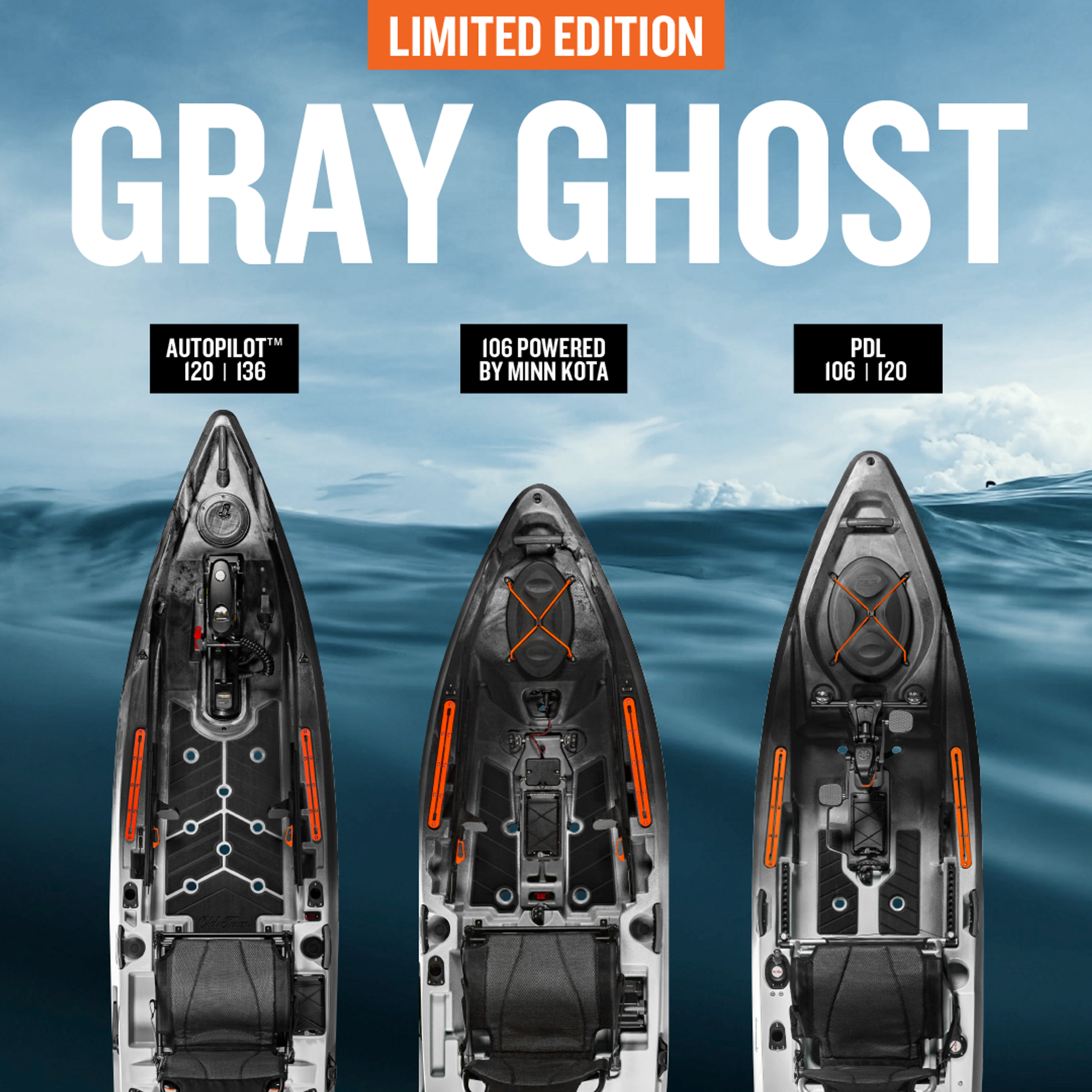 Meet the Old Town Limited Edition Gray Ghost Kayaks