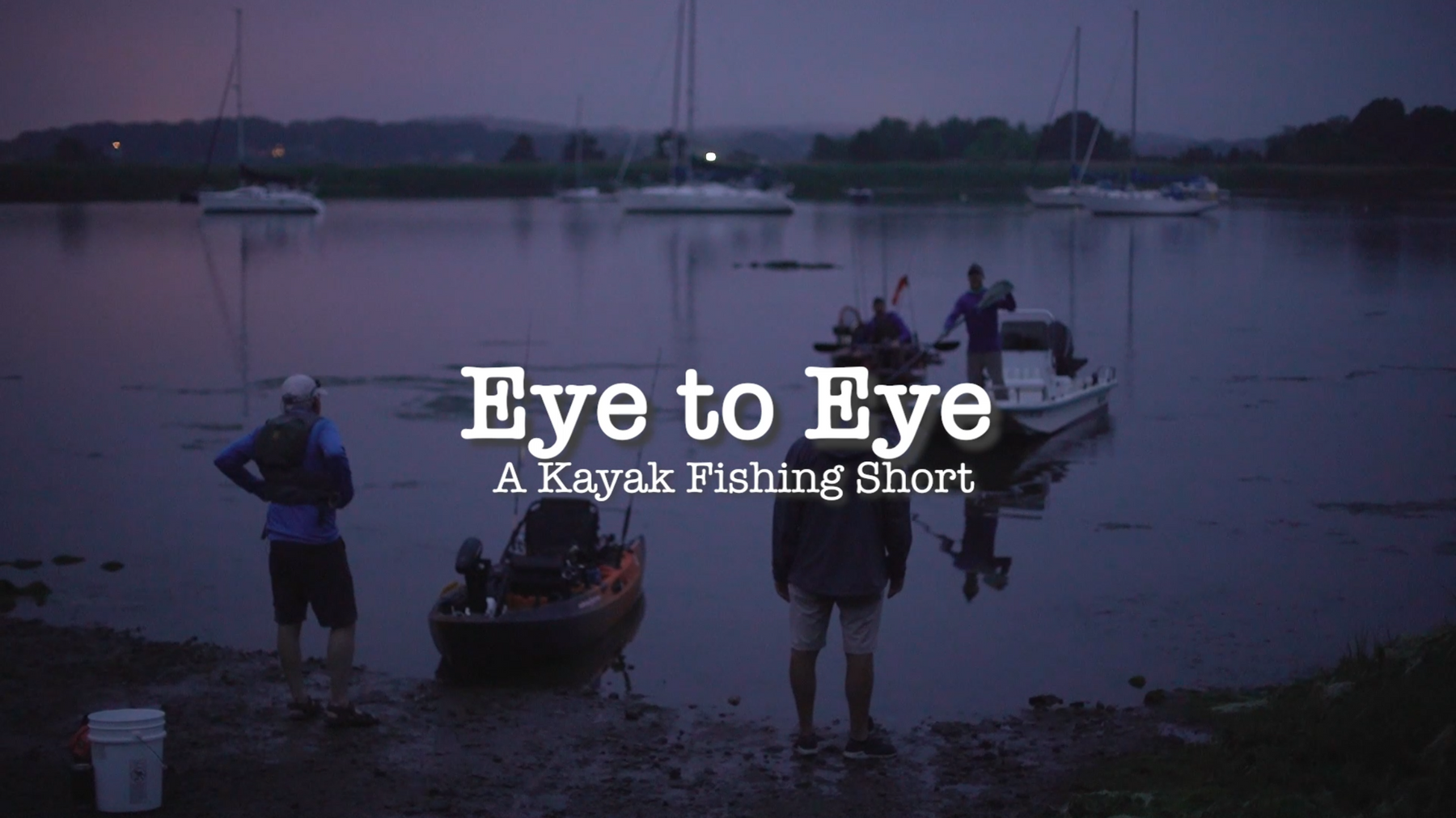 Eye to Eye: A Kayak Fishing Short | Kayak fishing the lower Connecticut river for Striped Bass on topwater