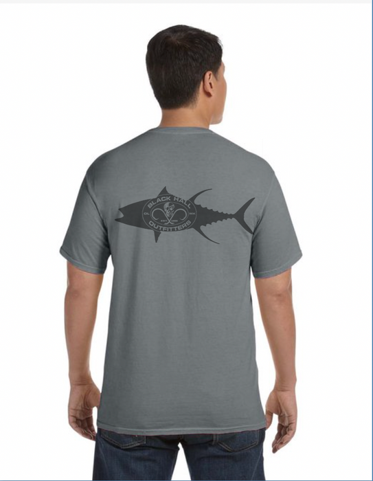 BHO Salty-to-the-Core Tuna Print Short Sleeve T-Shirt
