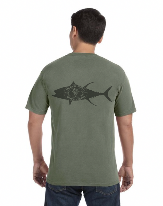 BHO Salty-to-the-Core Tuna Print Short Sleeve T-Shirt