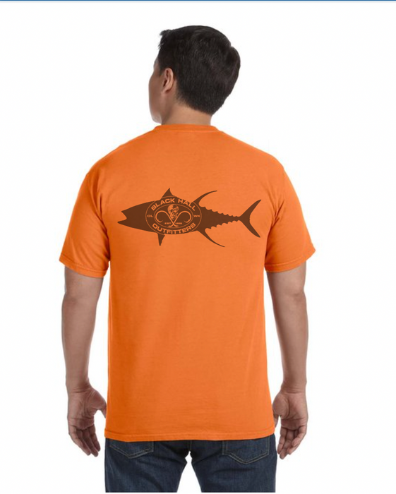 BHO Salty-to-the-Core Tuna Print Short Sleeve T-Shirt