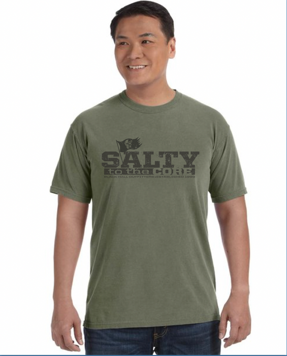 BHO Salty-to-the-Core Tuna Print Short Sleeve T-Shirt