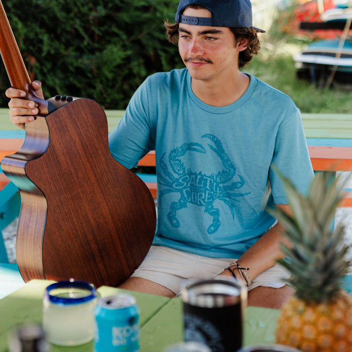 BHO "Salty To The Core" Salty Crab Men's Short Sleeve T-Shirt