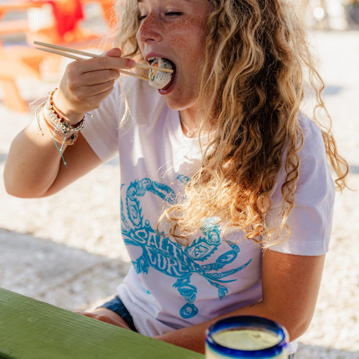 BHO "Salty To The Core" Salty Crab Women's Short Sleeve T-Shirt