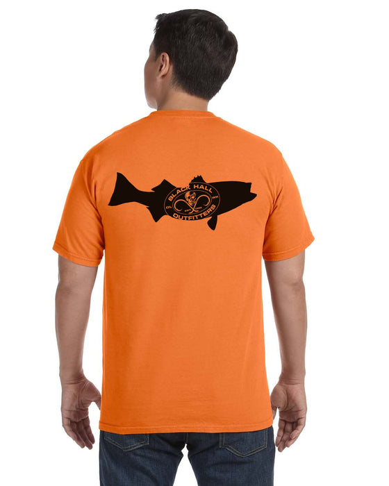BHO Salty-to-the-Core Striper Print Short Sleeve T-Shirt