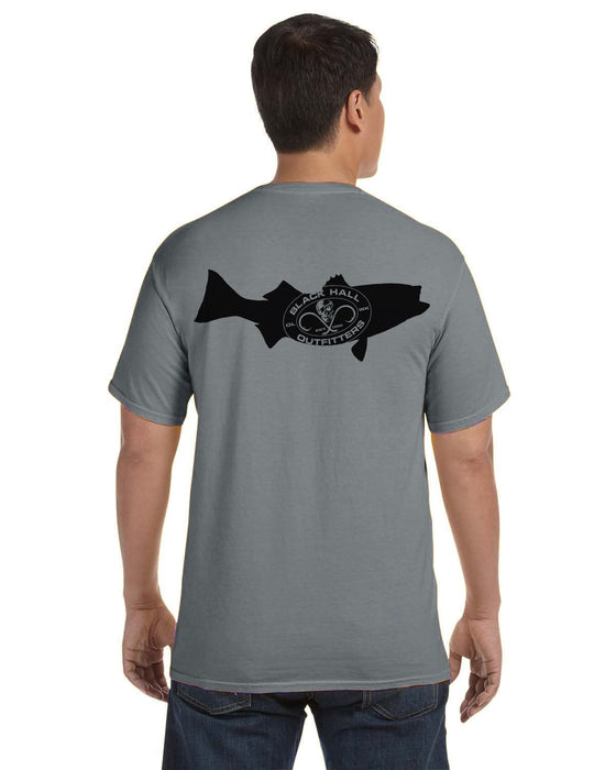 BHO Salty-to-the-Core Striper Print Short Sleeve T-Shirt