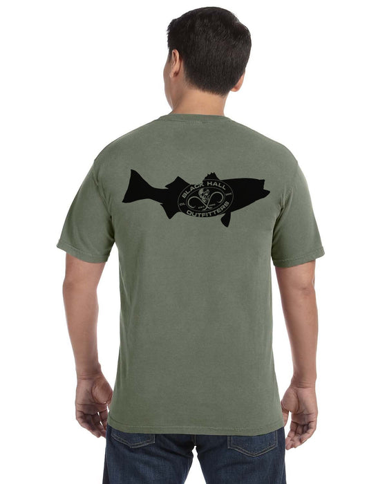 BHO Salty-to-the-Core Striper Print Short Sleeve T-Shirt