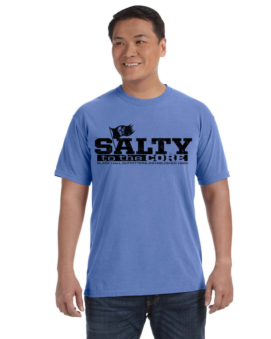 BHO Salty-to-the-Core Striper Print Short Sleeve T-Shirt