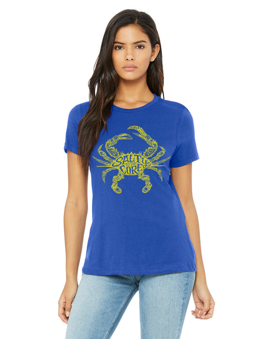 BHO "Salty To The Core" Salty Crab Women's Short Sleeve T-Shirt