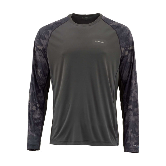 Simms SolarFlex Long Sleeve Crewneck Shirt - Print