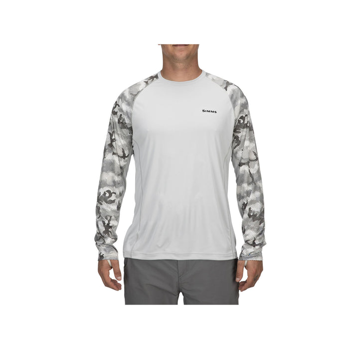Simms SolarFlex Long Sleeve Crewneck Shirt - Print