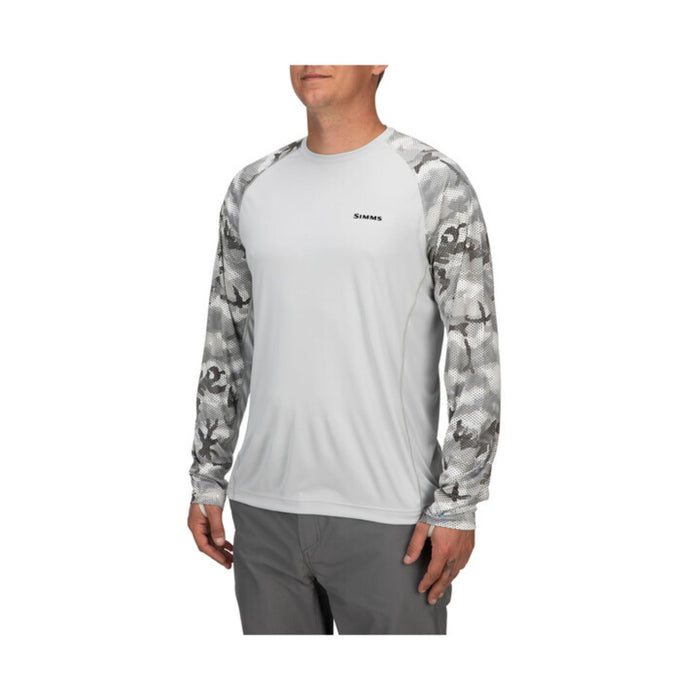 Simms SolarFlex Long Sleeve Crewneck Shirt - Print