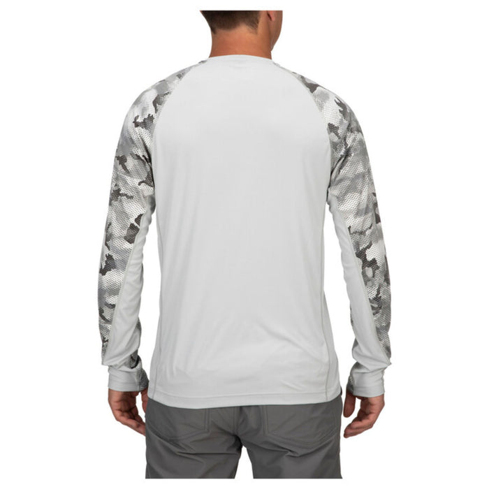 Simms SolarFlex Long Sleeve Crewneck Shirt - Print