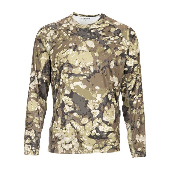 Simms SolarFlex Long Sleeve Crewneck Shirt - Print