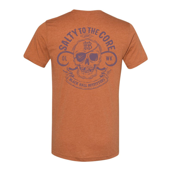 BHO "Salty to the Core" Original Skull Short Sleeve Shirt