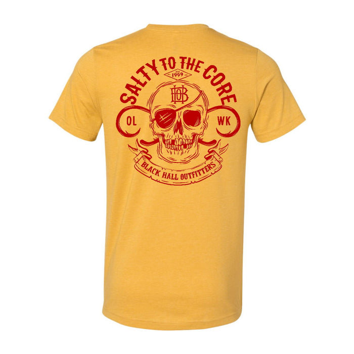 BHO "Salty to the Core" Original Skull Short Sleeve Shirt