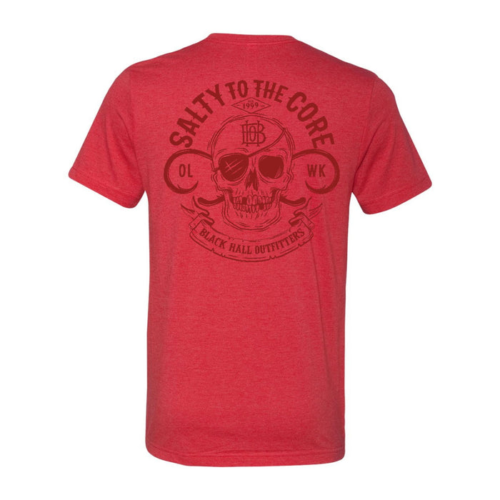 BHO "Salty to the Core" Original Skull Short Sleeve Shirt