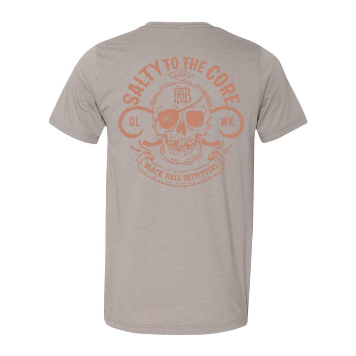 BHO "Salty to the Core" Original Skull Short Sleeve Shirt
