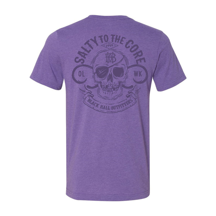 BHO "Salty to the Core" Original Skull Short Sleeve Shirt