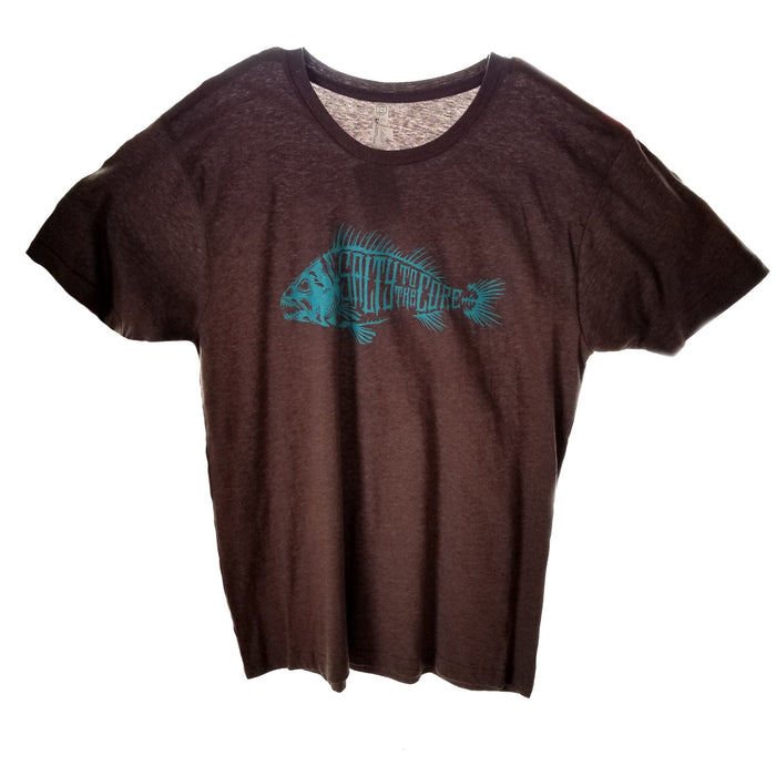 BHO "Salty To The Core" Bone Fish Short Sleeve Shirt