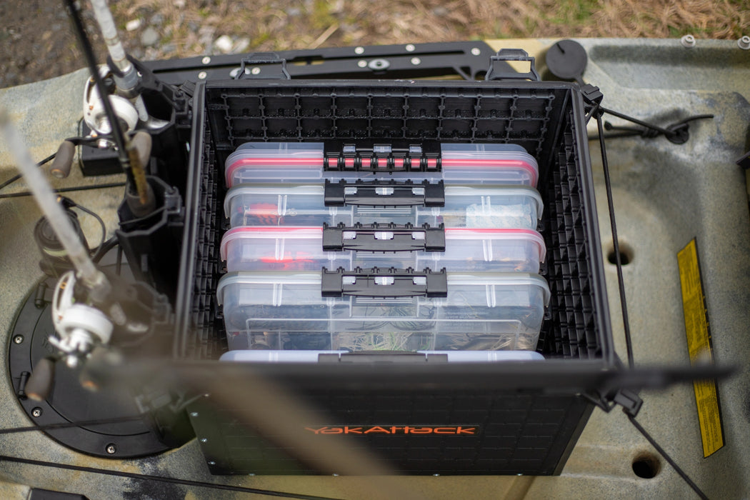 BlackPak Pro Kayak Fishing Crate - 13" x 16"