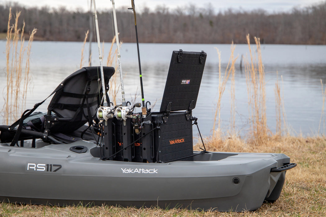 BlackPak Pro Kayak Fishing Crate - 13" x 16"