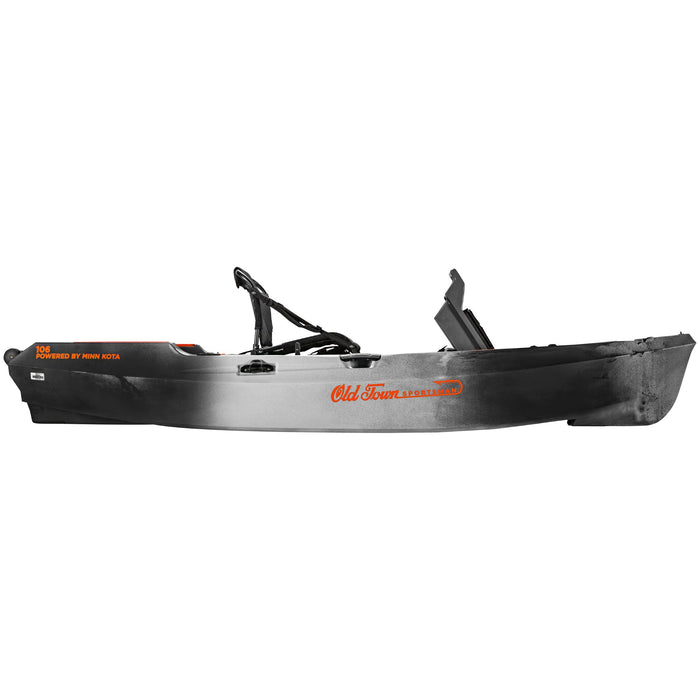 Old Town Limited Edition Gray Ghost Sportsman 106 MK Kayak