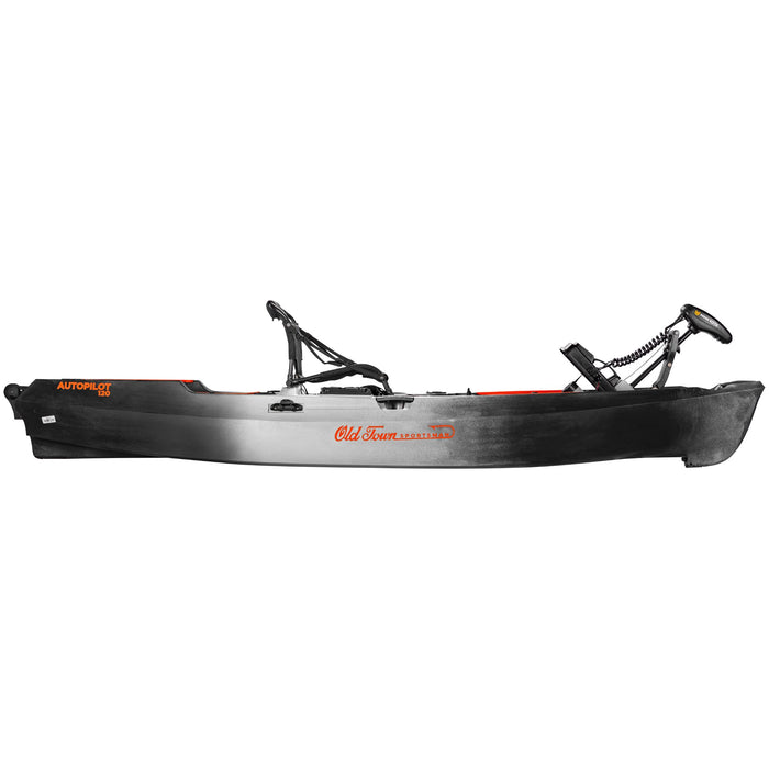 Old Town Limited Edition Gray Ghost Sportsman AutoPilot 120 Kayak