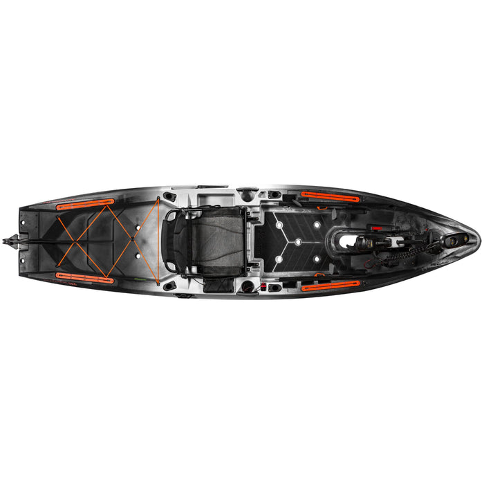 Old Town Limited Edition Gray Ghost Sportsman AutoPilot 120 Kayak