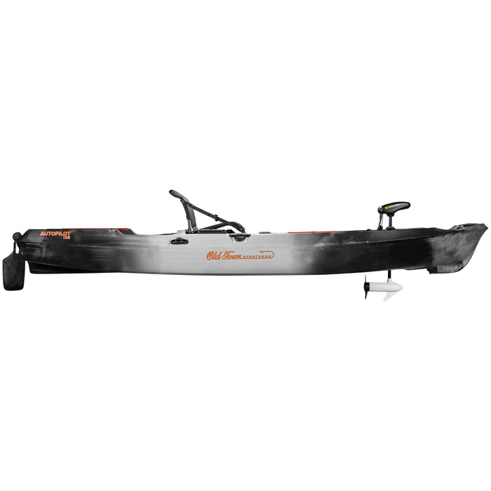 Old Town Limited Edition Gray Ghost Sportsman AutoPilot 136 Kayak