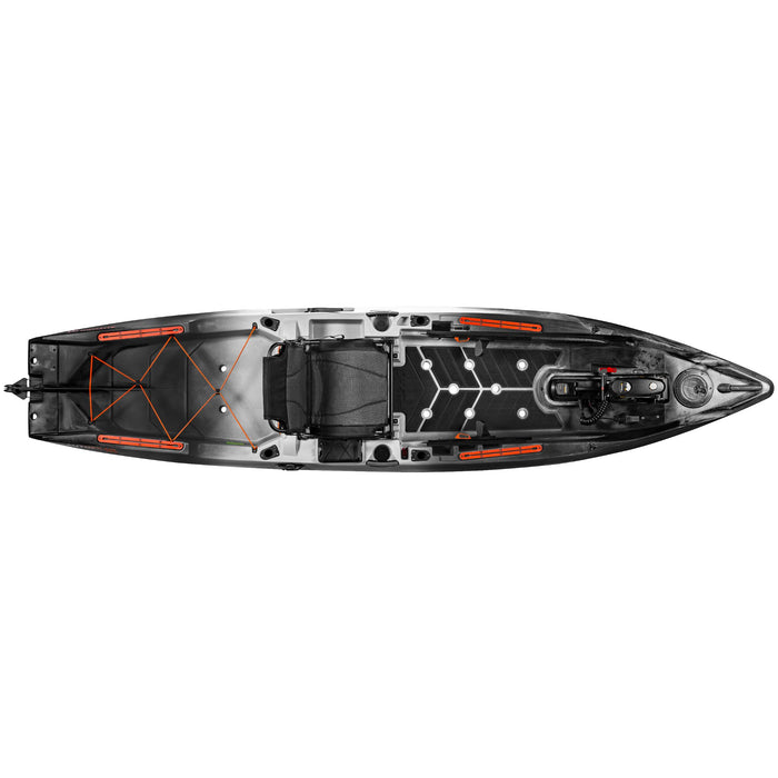 Old Town Limited Edition Gray Ghost Sportsman AutoPilot 136 Kayak
