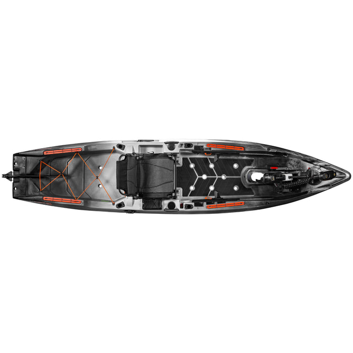 Old Town Limited Edition Gray Ghost Sportsman AutoPilot 136 Kayak