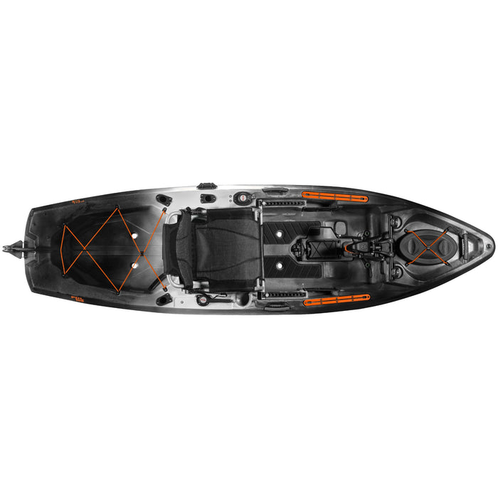 Old Town Limited Edition Gray Ghost Sportsman 106 PDL Kayak