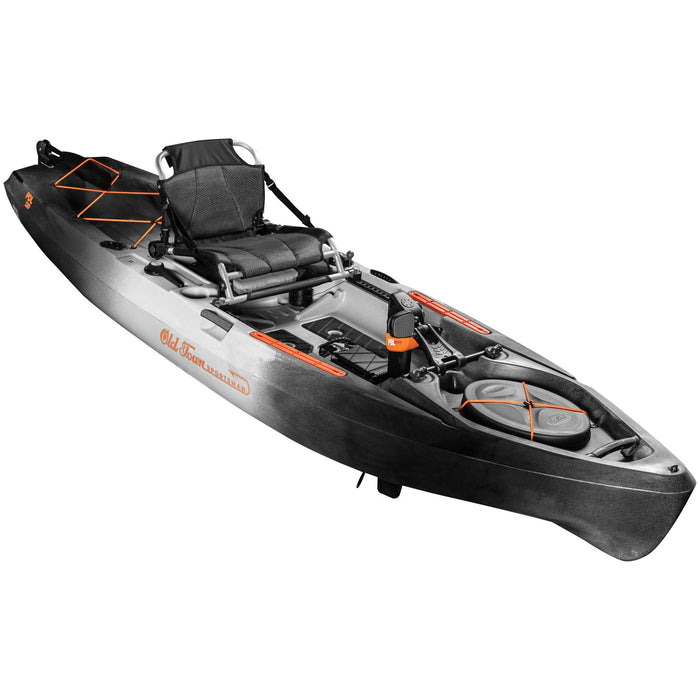 Old Town Limited Edition Gray Ghost Sportsman 120 PDL Kayak