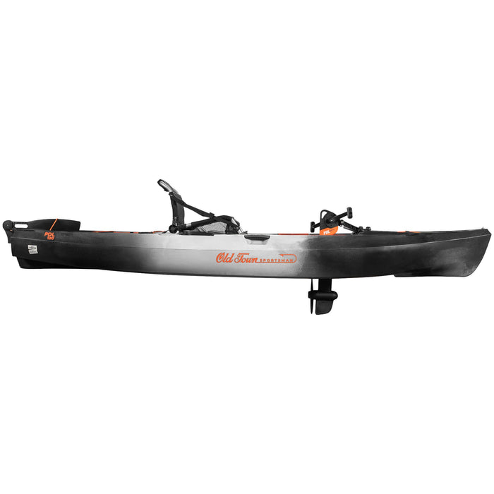Old Town Limited Edition Gray Ghost Sportsman 120 PDL Kayak