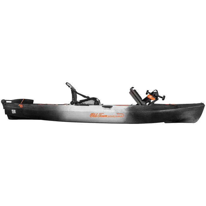 Old Town Limited Edition Gray Ghost Sportsman 120 PDL Kayak