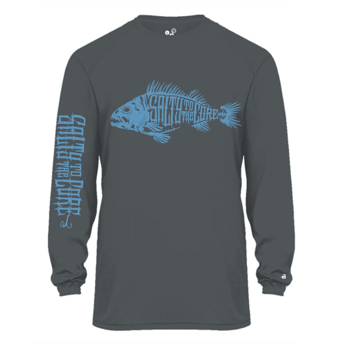 BHO "Salty to the Core" Bone Fish SolarUV Long Sleeve Shirt