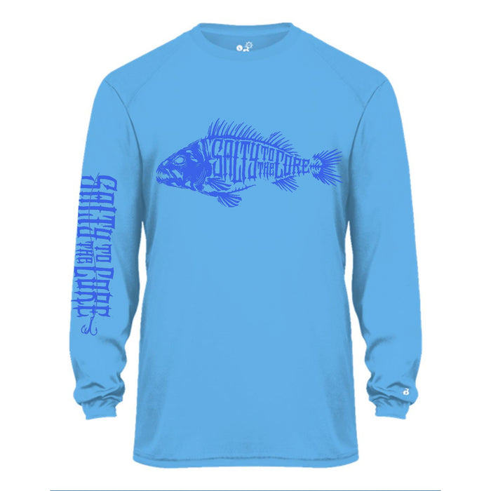 BHO "Salty to the Core" Bone Fish SolarUV Long Sleeve Shirt