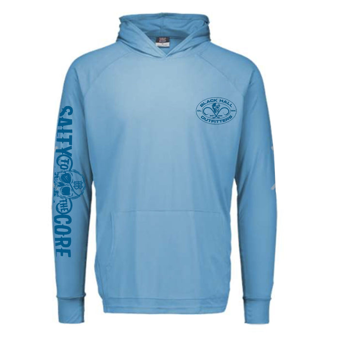 BHO "Salty to the Core" Original Skull SolarUV Long Sleeve Hoodie