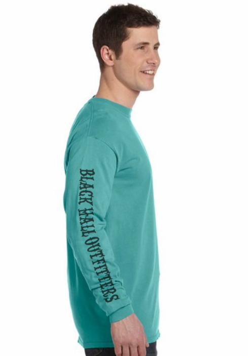 BHO "Salty To The Core" Schoolin' Skull Long Sleeve Shirt