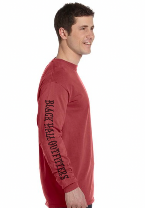 BHO "Salty To The Core" Schoolin' Skull Long Sleeve Shirt
