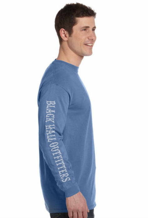 BHO "Salty To The Core" Schoolin' Skull Long Sleeve Shirt