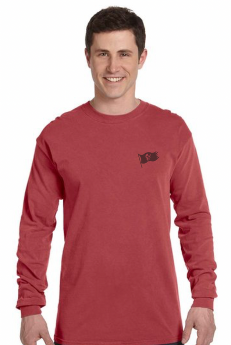 BHO "Salty To The Core" Schoolin' Skull Long Sleeve Shirt