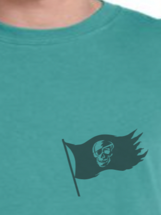 BHO "Salty To The Core" Schoolin' Skull Long Sleeve Shirt