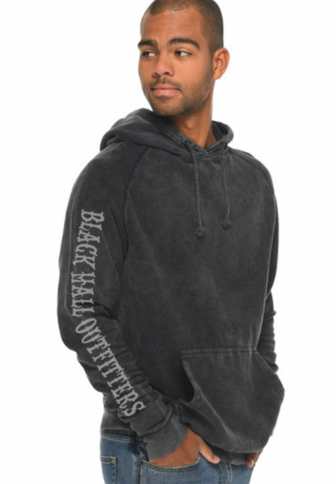 BHO "Salty To The Core" Schoolin' Skull Garment Dyed Hoodie