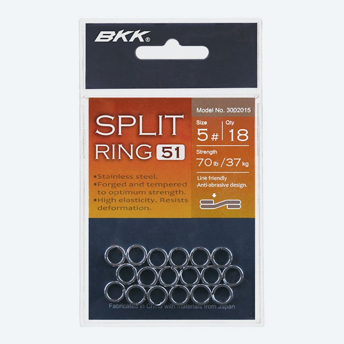 BKK Split Ring-51 Stainless Steel Split Rings