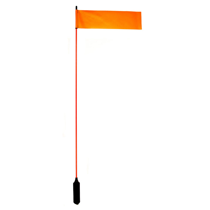 YakAttack VISIFlag Kayak Safety Flag, 52 in Tall, Geartrac and MightyMount Ready