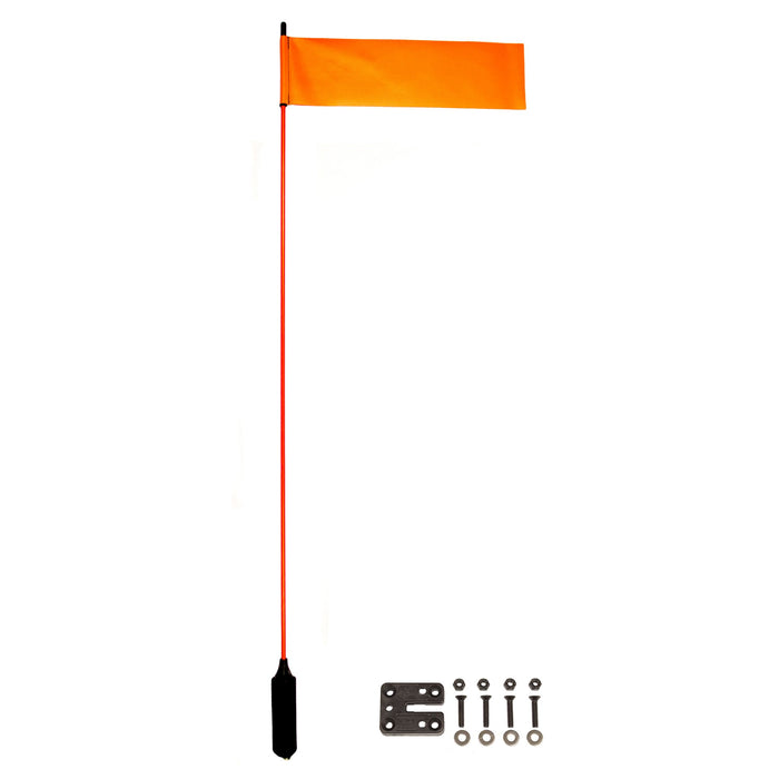 YakAttack VISIFlag Kayak Safety Flag, 52 in, Includes MightyMount and Hardware