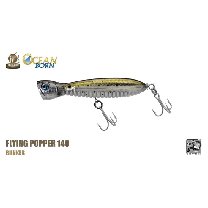 Ocean Born Flying Popper 140 SLD Topwater Popper